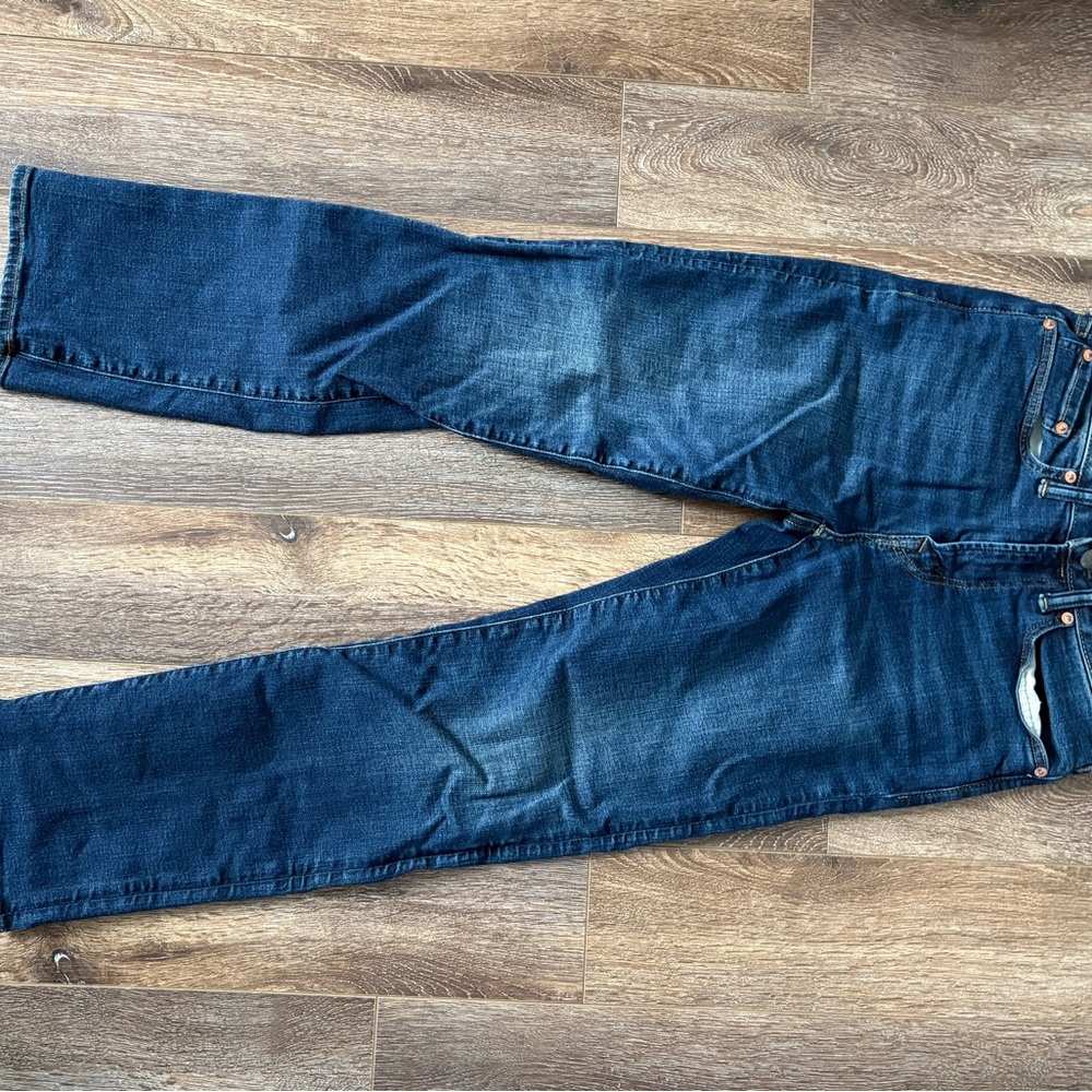 American Eagle Outfitters Dark Blue Straight Jeans